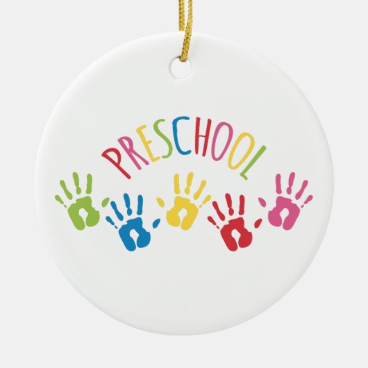 Preschool Keramisch Ornament (Voorkant)