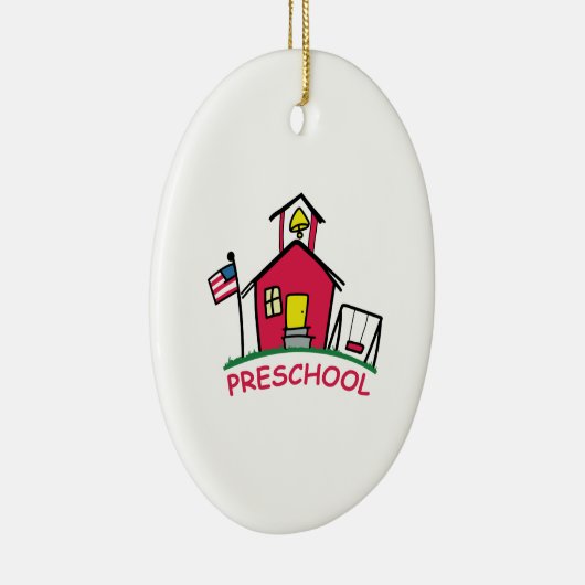 PRESCHOOL KERAMISCH ORNAMENT (Rechts)