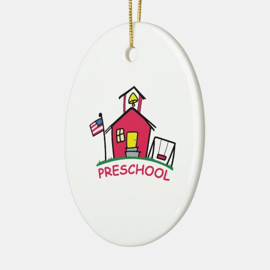 PRESCHOOL KERAMISCH ORNAMENT (Links)