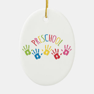Preschool Keramisch Ornament
