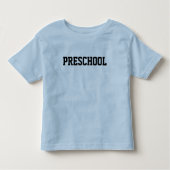 PRESCHOOL KINDER SHIRTS (Voorkant)