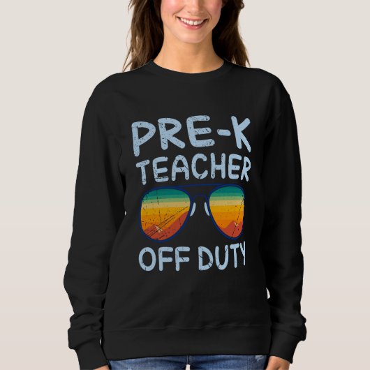 Preschool kindergarten educator off duty teacher   trui (Voorkant)