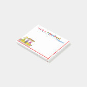 Preschool leraar Post-it Notes (Schuin)