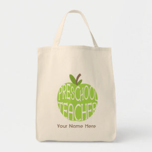 Preschool leraar tas - Green Apple