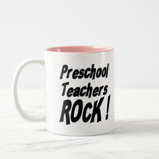 Preschool leraren Rock! Mok (Links)