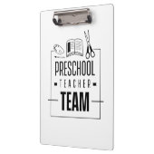 Preschool lerarenteam klembord (Links)
