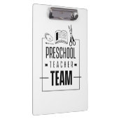 Preschool lerarenteam klembord (Rechts)