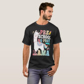 Preschool No Prob Llama First Day Of School Teache T-shirt (Voorkant volledig)