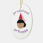 Preschool Princess Keramisch Ornament (Links)