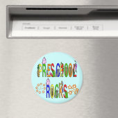 Preschool Rocks - Stars Magneet (Insitu (Vaatwasser))