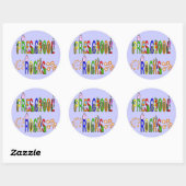 Preschool Rocks - Stars Ronde Sticker (Vel)