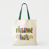 Preschool Rocks - Stars Tote Bag (Voorkant)