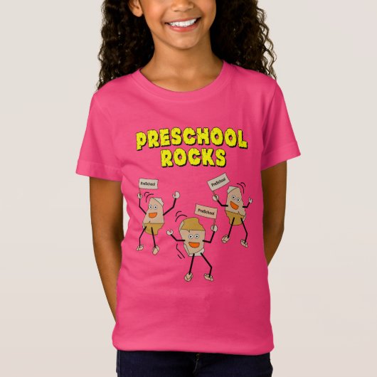 PreSchool Rocks T-shirt (Voorkant)