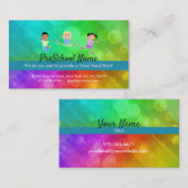 Preschool slogans visitekaartje (Voorkant / Achterkant)