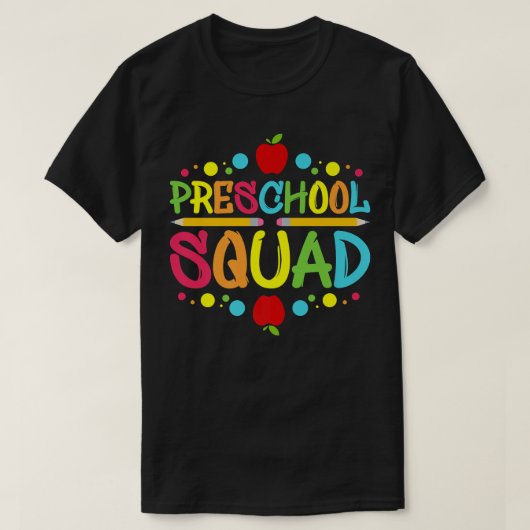 Preschool Squad I PreK T-shirt (Design voorkant)