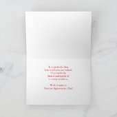 Preschool Teacher Appreciation Day Books Geweldige Kaart (Binnen)