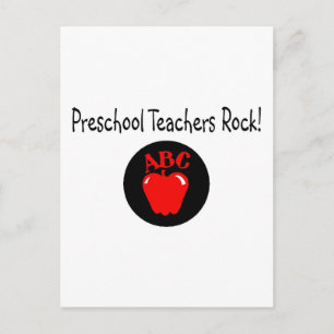 Preschool Teachers Rock Briefkaart