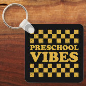 Preschool vibes eerste schooldag sleutelhanger (Voorkant)