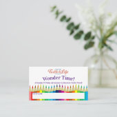 Preschool Zondagsschool Jeugdstimulans Punch Visitekaartje (Staand voorkant)