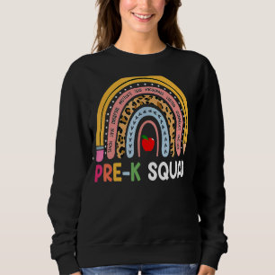 Preschoolplein leraar regenboog trui