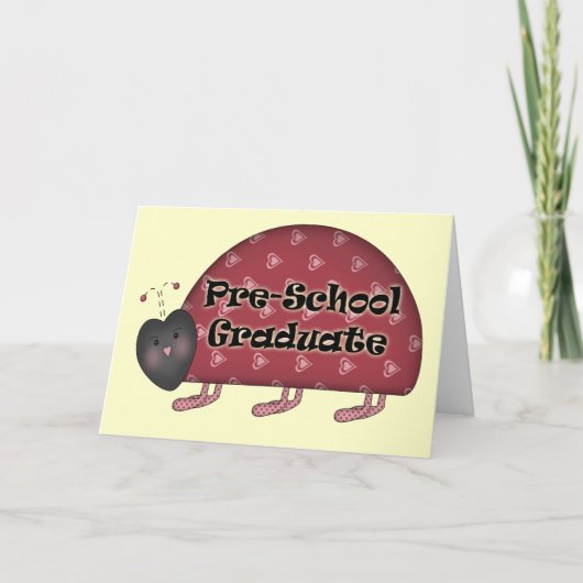 Preschoolse Afstuderen cadeaus Kaart (Voorkant)