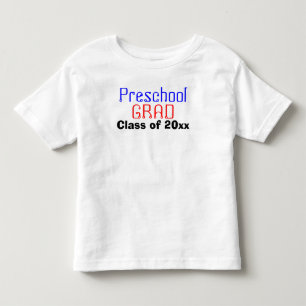 Preschoolse Afstuderen klasse van het Jaar Kinder Shirts