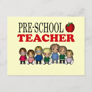 PRESCHOOLTEACHER BRIEFKAART