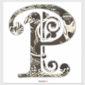 PRESCIOUSA -P- STICKER (Vel)