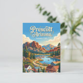 Prescott Arizona Briefkaart (Staand voorkant)