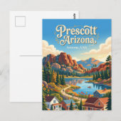Prescott Arizona Briefkaart (Voorkant / Achterkant)