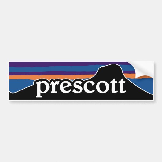 Prescott Arizona Bumpersticker (Voorkant)