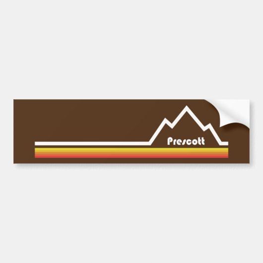 Prescott, Arizona Bumpersticker (Voorkant)