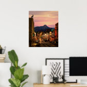 "Prescott Arizona Landmark" "Prescott Art" Poster (Thuiskantoor)