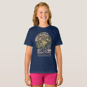 PRESCOTT ARIZONA - PRESCOTT COURTHOUSE SQUARE T-SHIRT (Voorkant volledig)