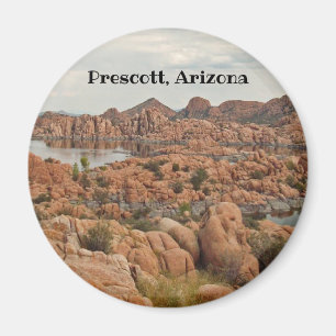 Prescott Arizona Red Rock Lake Foto Landscape Magneet