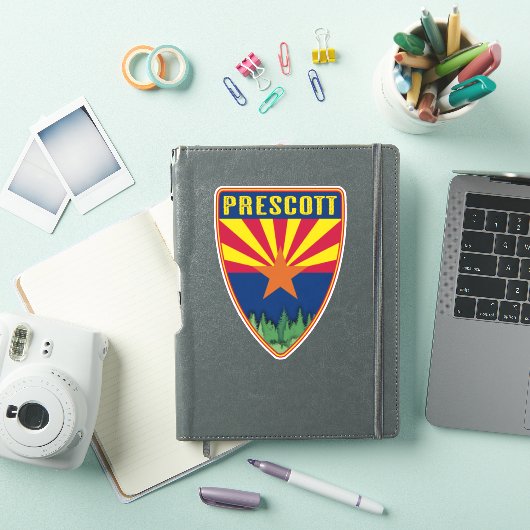 Prescott Arizona Shield Sticker (iPad Cover)