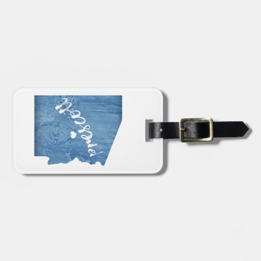 Prescott Arizona Wood Grain Bagagelabel (Voorkant horizontaal)