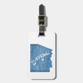 Prescott Arizona Wood Grain Bagagelabel (Voorkant verticaal)