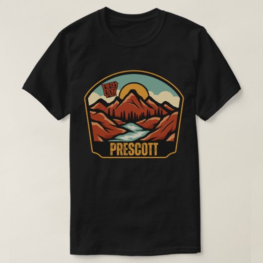 Prescott, Arkansas T-shirt (Design voorkant)