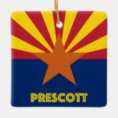 Prescott AZ Keramisch Ornament (Voorkant)
