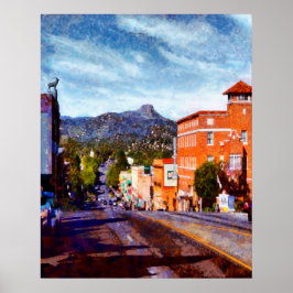 "Prescott AZ Landmark" Poster