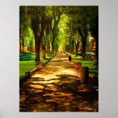 Prescott Courthouse (Plaza Stroll) Poster (Voorkant)