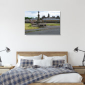 Prescott Fountain, Halifax Canvas Afdruk (Insitu (Slaapkamer))