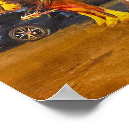 Prescott Kerstmis Poster (Hoek)