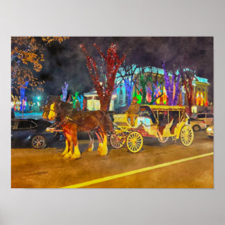 Prescott Kerstmis Poster