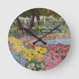 Prescott Park Garden Poppies Portsmouth NH Ronde Klok