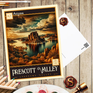 Prescott Valley, Arizona BRIEFKAART