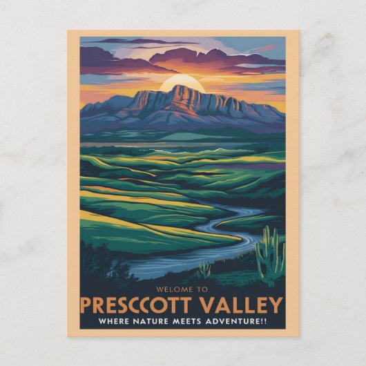 Prescott Valley, Arizona Briefkaart (Voorkant)
