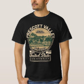PRESCOTT VALLEY ARIZONA - PRESCOTT NATIONAAL FORES T-SHIRT (Voorkant)