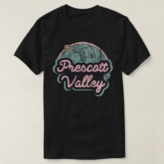 Prescott Valley, Arizona T-shirt (Design voorkant)
